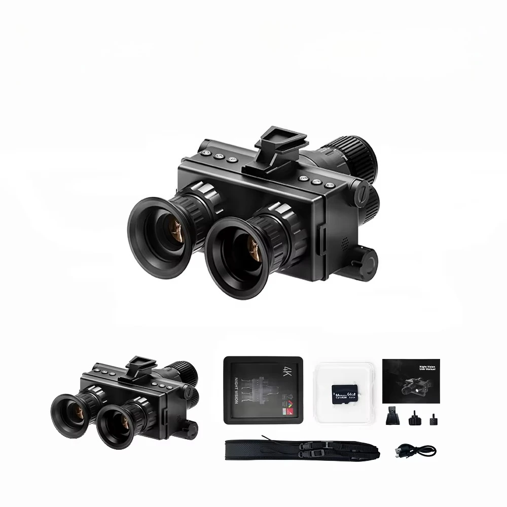 Hands-Free Head-Mounted Night Vision Goggles See Clearly in the Dark 4K Infrared Night Vision Binoculars With Tactical Light
Hands-Free Head-Mounted Night Vision Goggles See Clearly in the Dark 4K Infrared Night Vision Binoculars With Tactical Light