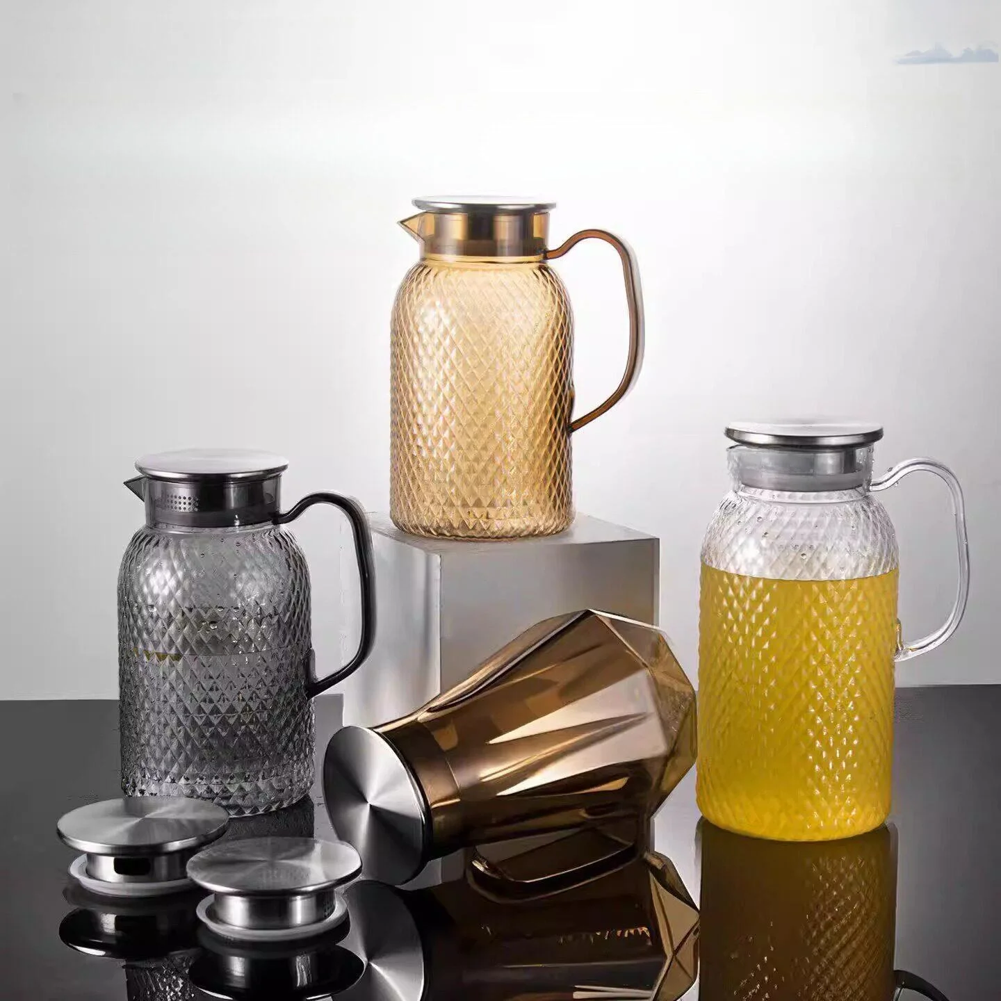 Acrylic Plastic Cold Water Pot Heat Resistant Drop Proof Restaurant Hotel Beverage Pot Hot Pot Bar Tie Pot Japanese Style
Acrylic Plastic Cold Water Pot Heat Resistant Drop Proof Restaurant Hotel Beverage Pot Hot Pot Bar Tie Pot Japanese Style