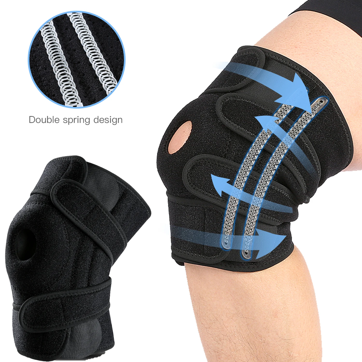 1 Pc Knee Compression Support Sleeves, Adjustable Elastic Knee Brace Knee Sleeves Comfort Elasticity Knee Pad
1 Pc Knee Compression Support Sleeves, Adjustable Elastic Knee Brace Knee Sleeves Comfort Elasticity Knee Pad