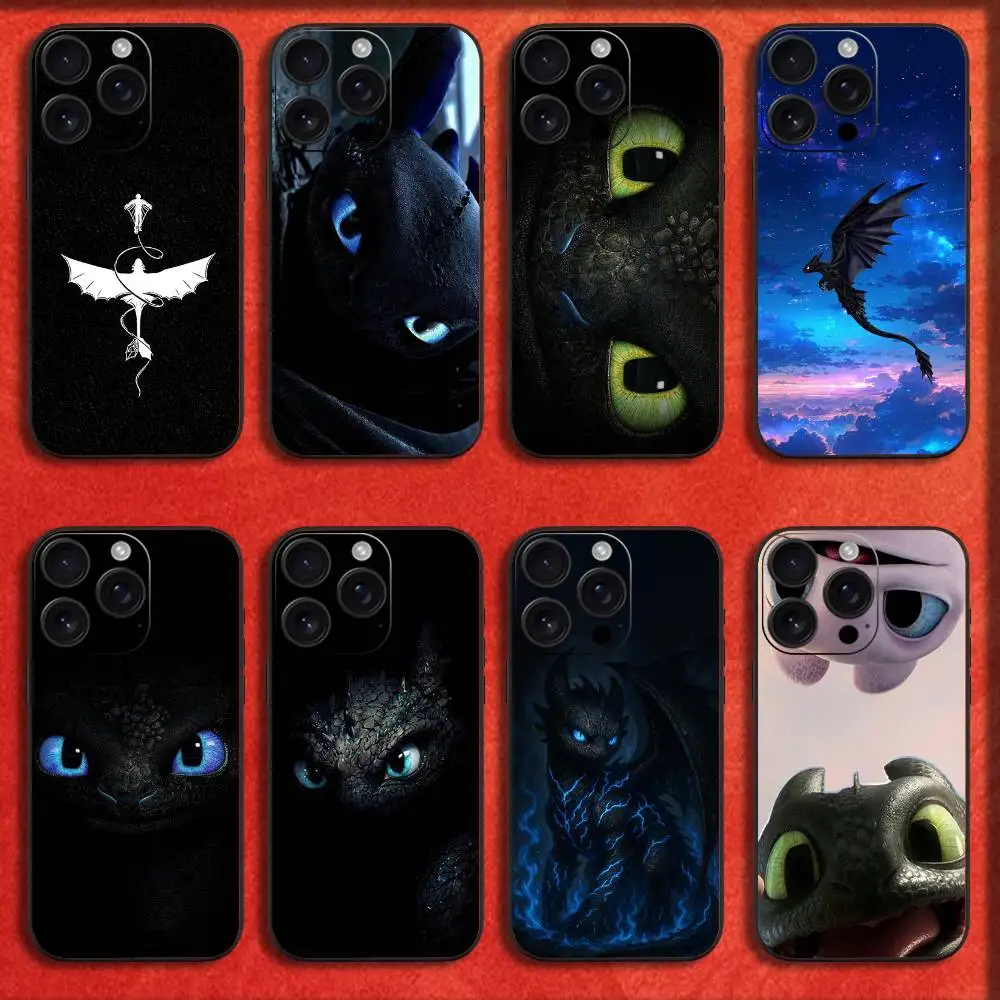 Cartoon T-Toothless Dragon Phone Case For iPhone 16,15,14,13,12,11,Pro,XS,Max,XR,Plus,E,Mini Black Shockproof Cover 
Cartoon T-Toothless Dragon Phone Case For iPhone 16,15,14,13,12,11,Pro,XS,Max,XR,Plus,E,Mini Black Shockproof Cover