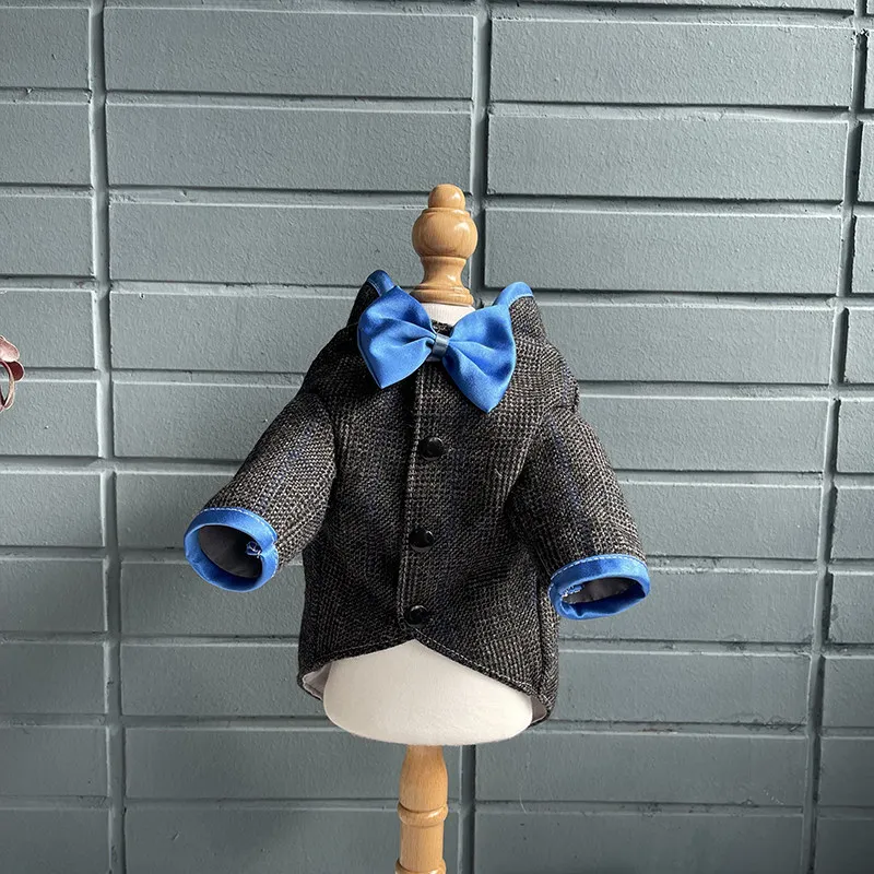 Gentleman Dog Tuxedo Suit with Adjustable Bow Tie Formal Pet Attire Puppy Prince Party Wedding Costume Dog Clothes Pet Set
Gentleman Dog Tuxedo Suit with Adjustable Bow Tie Formal Pet Attire Puppy Prince Party Wedding Costume Dog Clothes Pet Set