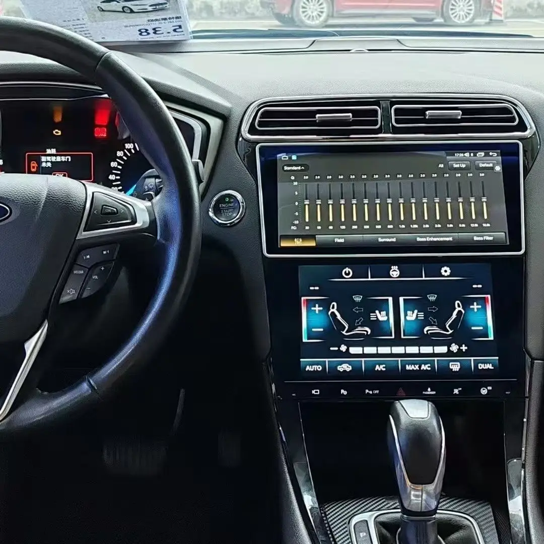 Dual Screen Android 12.3 Inch Car Radio with 10 Inch AC Control Panel for Ford Mondeo 2013 2019 Car Multimedia Player Stereo
Dual Screen Android 12.3 Inch Car Radio with 10 Inch AC Control Panel for Ford Mondeo 2013 2019 Car Multimedia Player Stereo