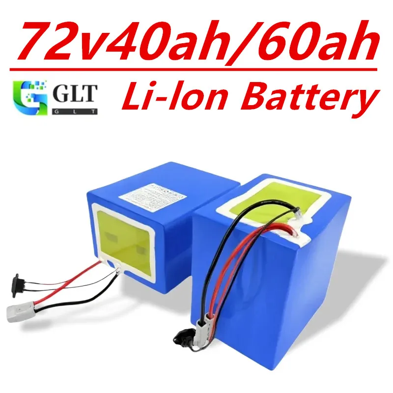 72V High Capacity Lithium Ion Battery Pack for Scooter Go-Kart Motorcycle - 40Ah/60Ah with BMS And Power Output up to 12000W
72V High Capacity Lithium Ion Battery Pack for Scooter Go-Kart Motorcycle - 40Ah/60Ah with BMS And Power Output up to 12000W
