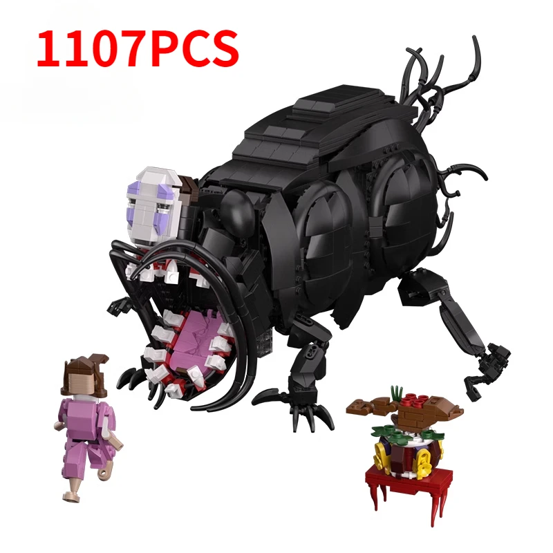 Anime Series No face Man Monster Building Blocks MOC Classic Japanese Anima Divine Creature Assembly Model Puzzle Kids Toy Gift
Anime Series No face Man Monster Building Blocks MOC Classic Japanese Anima Divine Creature Assembly Model Puzzle Kids Toy Gift