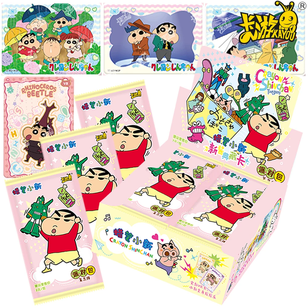 KAYOU Original Crayon Shin Chan Collection Card HD Craft Wallpaper Card Birthday Surprise for Friends Exquisite Gifts Fun Toys
KAYOU Original Crayon Shin Chan Collection Card HD Craft Wallpaper Card Birthday Surprise for Friends Exquisite Gifts Fun Toys