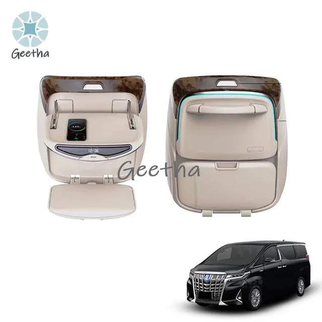 Модификация салона автомобиля Toyota Alphard, второй ряд, спинка сиденья, обновленная автомобильная настольная доска, складная электрическая маленькая настольная доска
Модификация салона автомобиля Toyota Alphard, второй ряд, спинка сиденья, обновленная автомобильная настольная доска, складная электрическая маленькая настольная доска