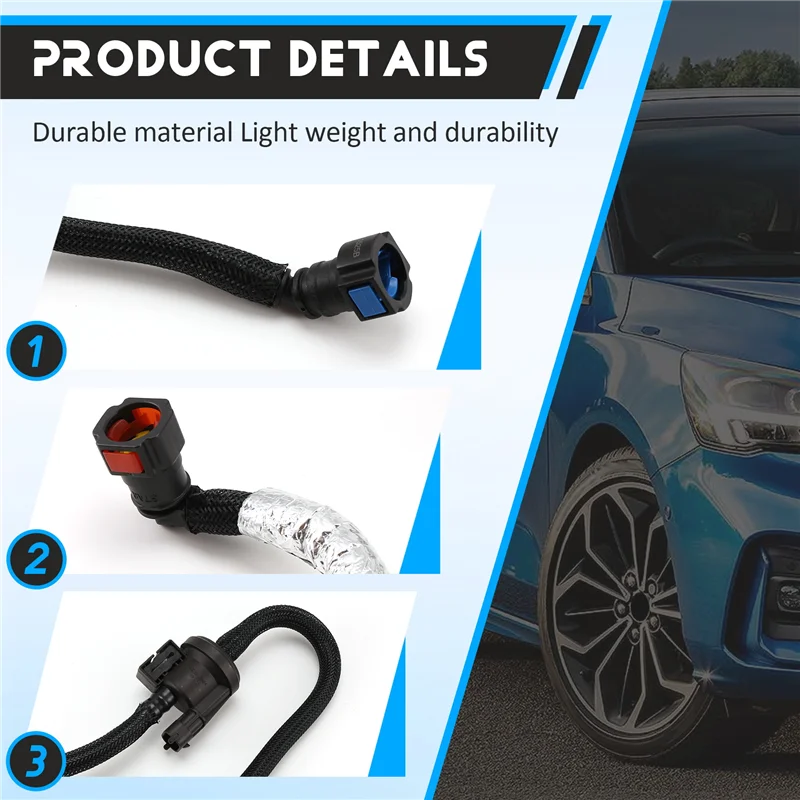 JX61-9D289-ZE Carbon Canister Solenoid Valve Fuel Vapour Separator Pipe For Ford Focus 2019 1.5T
JX61-9D289-ZE Carbon Canister Solenoid Valve Fuel Vapour Separator Pipe For Ford Focus 2019 1.5T