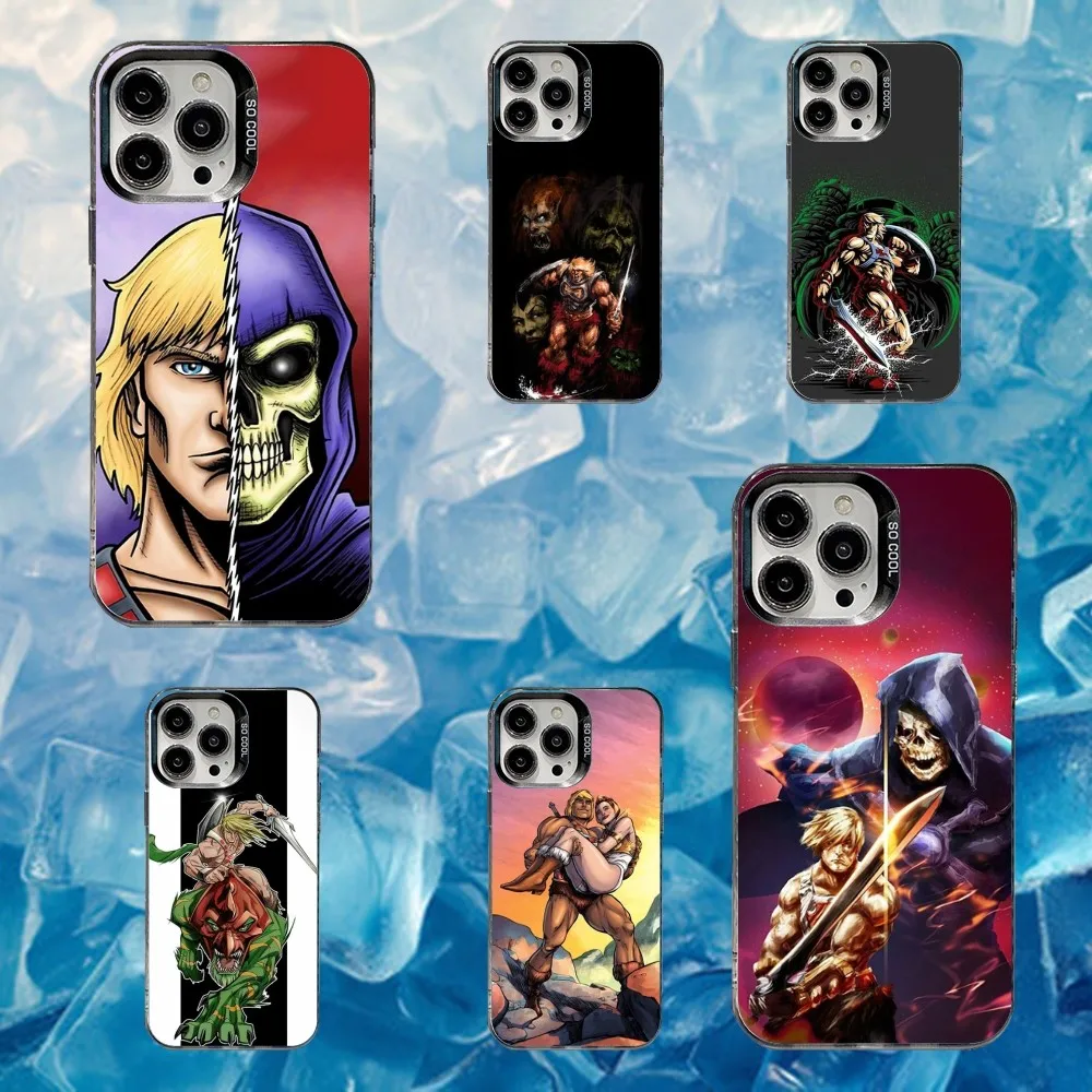 H-He Man Phone Case For iPhone 16,15,14,13,12,11,Mini,Pro,SE,MAX White Matte Shockproof Cover 
H-He Man Phone Case For iPhone 16,15,14,13,12,11,Mini,Pro,SE,MAX White Matte Shockproof Cover