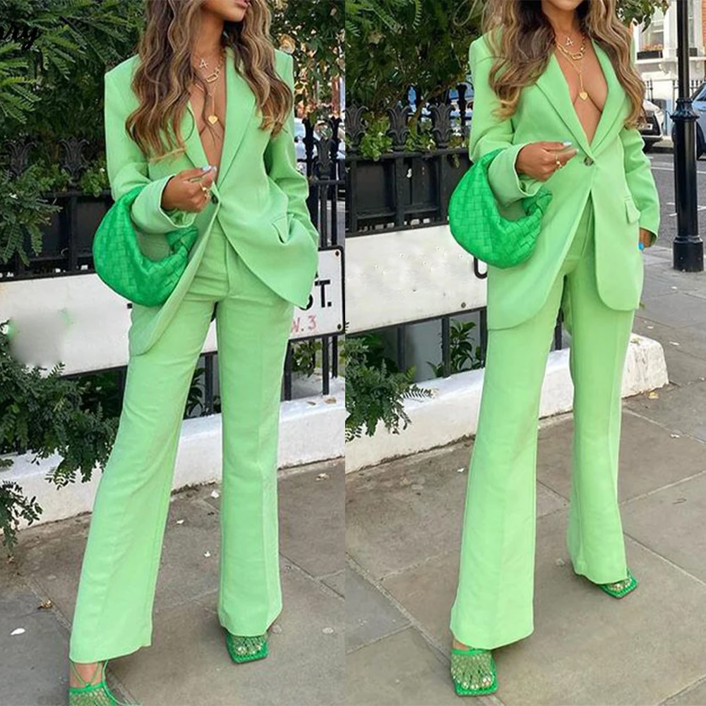 Spring Summer Candy Color Women's Blazer Red Coat Long Sleeve Casual Female Suits Elegant New Fashion Office Ladies Coats 2 Pcs
Spring Summer Candy Color Women's Blazer Red Coat Long Sleeve Casual Female Suits Elegant New Fashion Office Ladies Coats 2 Pcs