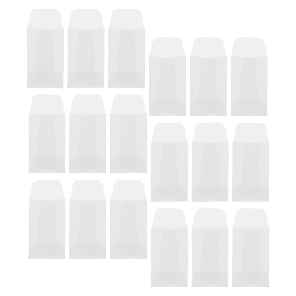 100pcs Transparent Small Semi-transparent Paper Envelopes Mini Pouches Jewelry Packaging Tiny Card Bags Photo Holders Gift
100pcs Transparent Small Semi-transparent Paper Envelopes Mini Pouches Jewelry Packaging Tiny Card Bags Photo Holders Gift