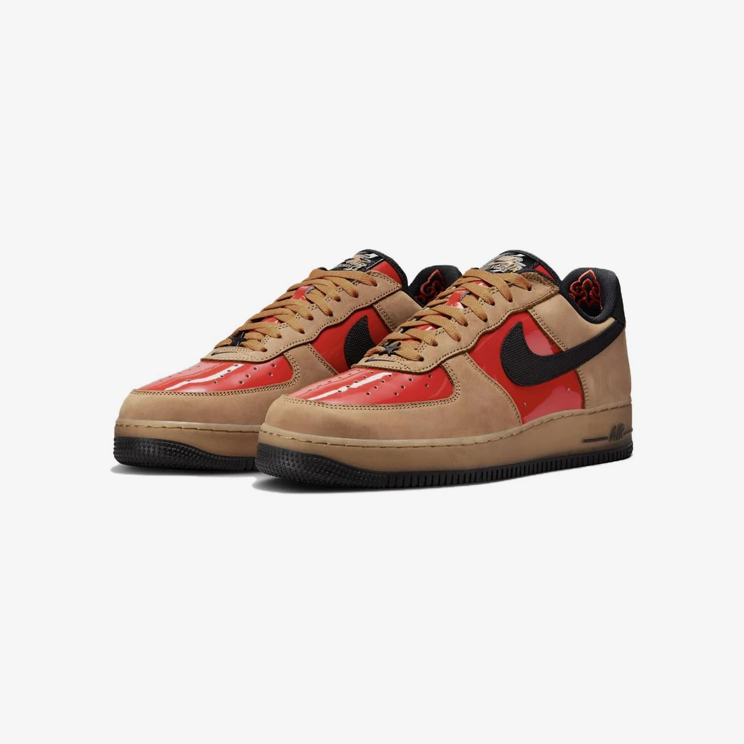 Nike genuine AirForce 1Low new men's khaki red board shoes FZ3081-200
Nike genuine AirForce 1Low new men's khaki red board shoes FZ3081-200