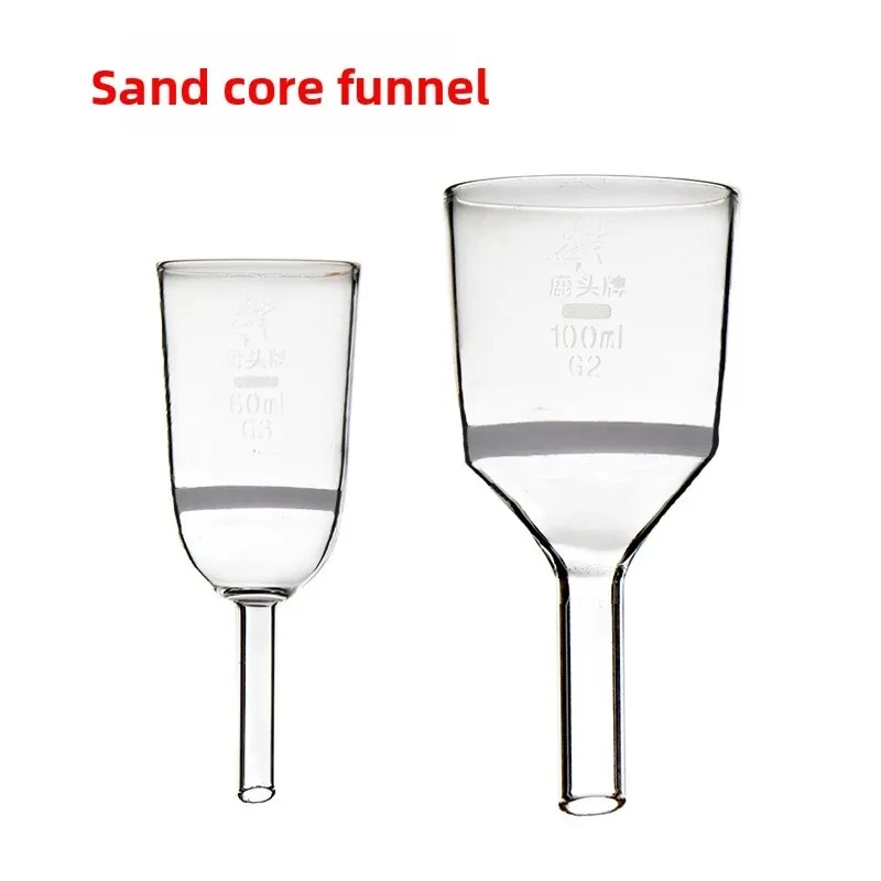 Deer Brand Thickened Glass Filter Funnel 35 40 60 100 250ml G1 G6 Acid Resistant Sand Core Funnel
Deer Brand Thickened Glass Filter Funnel 35 40 60 100 250ml G1 G6 Acid Resistant Sand Core Funnel