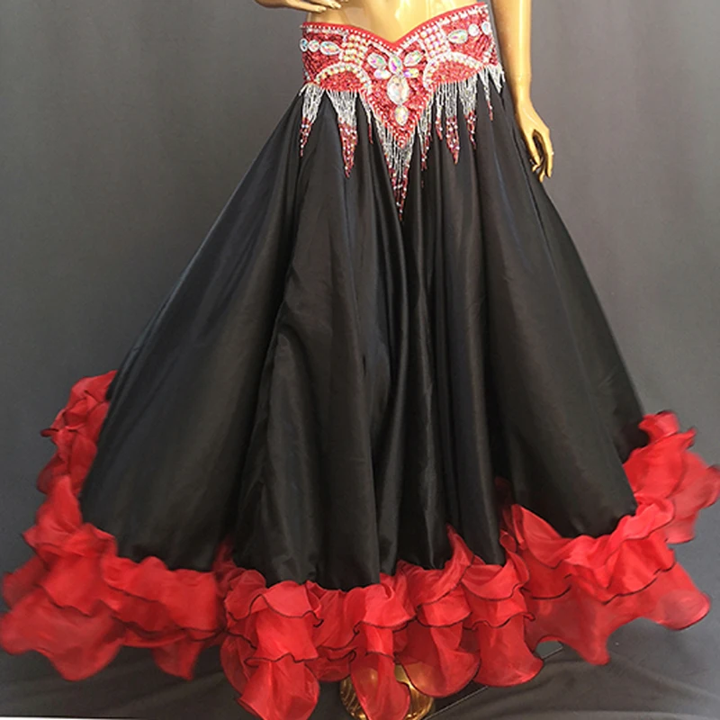 High Quality New Women 720° Belly Dancing Skirt Large Swing Dress Stage Performance Wear Belly Dance Costume
High Quality New Women 720° Belly Dancing Skirt Large Swing Dress Stage Performance Wear Belly Dance Costume