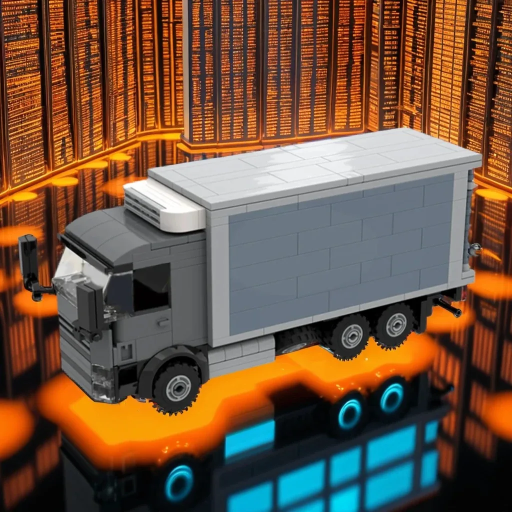400PCS MOC City Champions Super Car Isuzu Reefer Box Truck Model Technology DIY Creative Assembly Bricks Display Birthday Gift
400PCS MOC City Champions Super Car Isuzu Reefer Box Truck Model Technology DIY Creative Assembly Bricks Display Birthday Gift