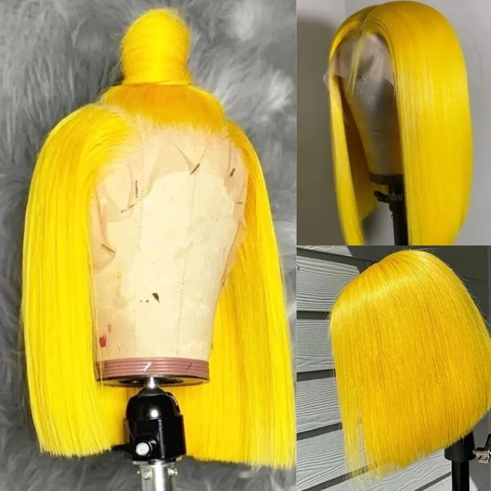 Короткий ярко-желтый парик Боб для косплея, вечерние парики из синтетических волос 13x4, прозрачные прямые парики спереди, 16 дюймов
Короткий ярко-желтый парик Боб для косплея, вечерние парики из синтетических волос 13x4, прозрачные прямые парики спереди, 16 дюймов