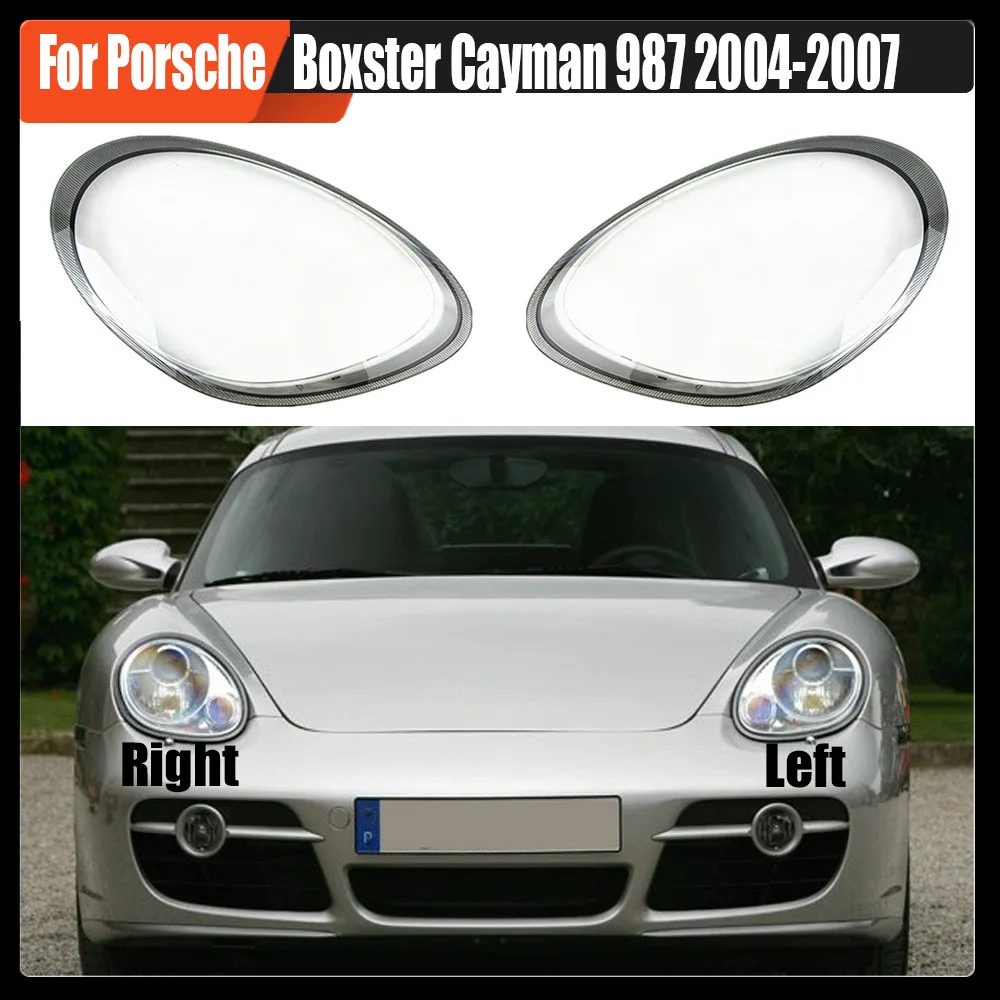 For Porsche Boxster Cayman 987 2004-2007 Headlights Shade Transparent Mask Cover Lens Lampshdade Headlamp Shell Plexiglass
For Porsche Boxster Cayman 987 2004-2007 Headlights Shade Transparent Mask Cover Lens Lampshdade Headlamp Shell Plexiglass