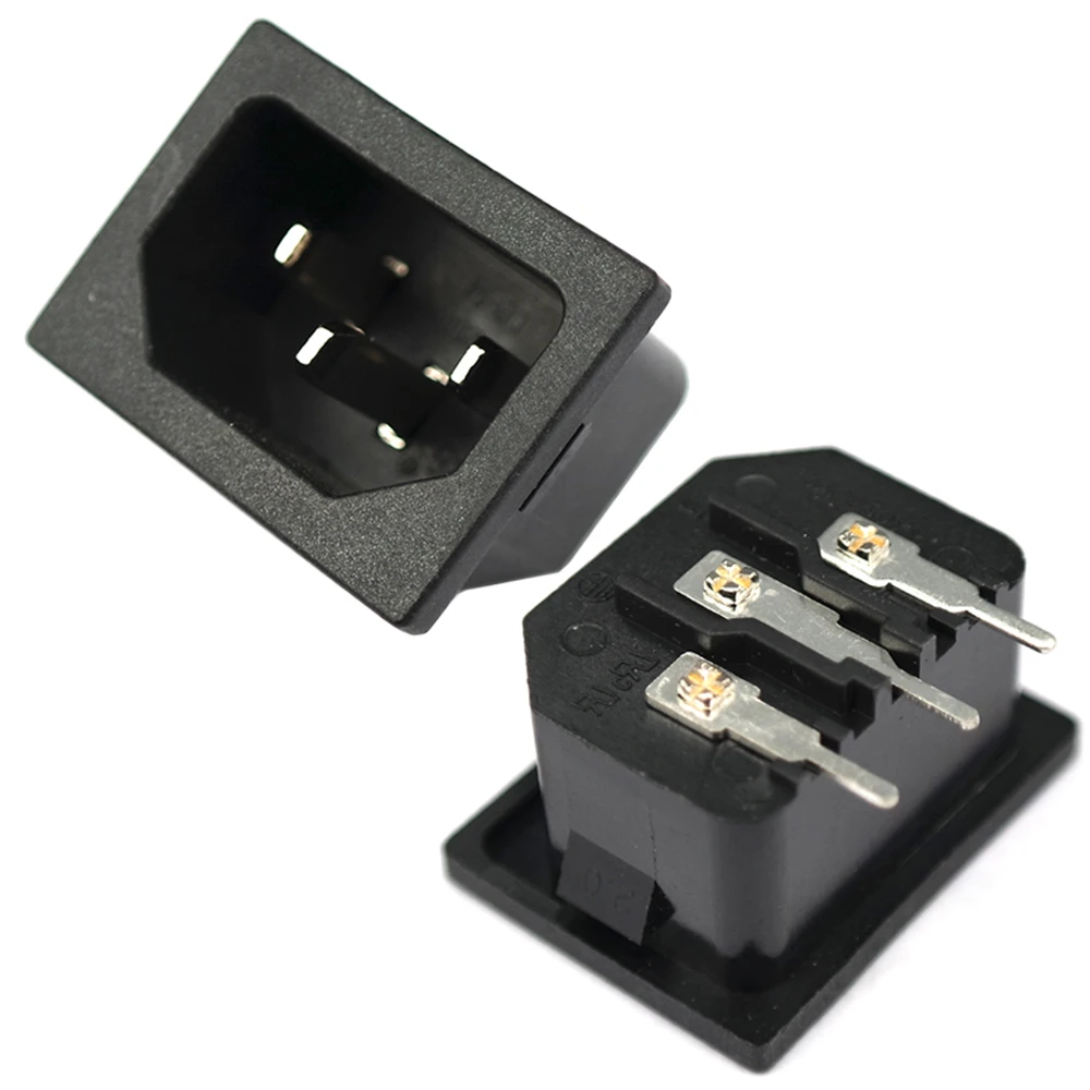5 Pcs C14 PDU UPS 3P IEC 320 C14 15A125v Male Plug Panel Power Inlet Sockets Connectors AC 250V10A UL/KC/VDE/CQC Cassette DB-14
5 Pcs C14 PDU UPS 3P IEC 320 C14 15A125v Male Plug Panel Power Inlet Sockets Connectors AC 250V10A UL/KC/VDE/CQC Cassette DB-14