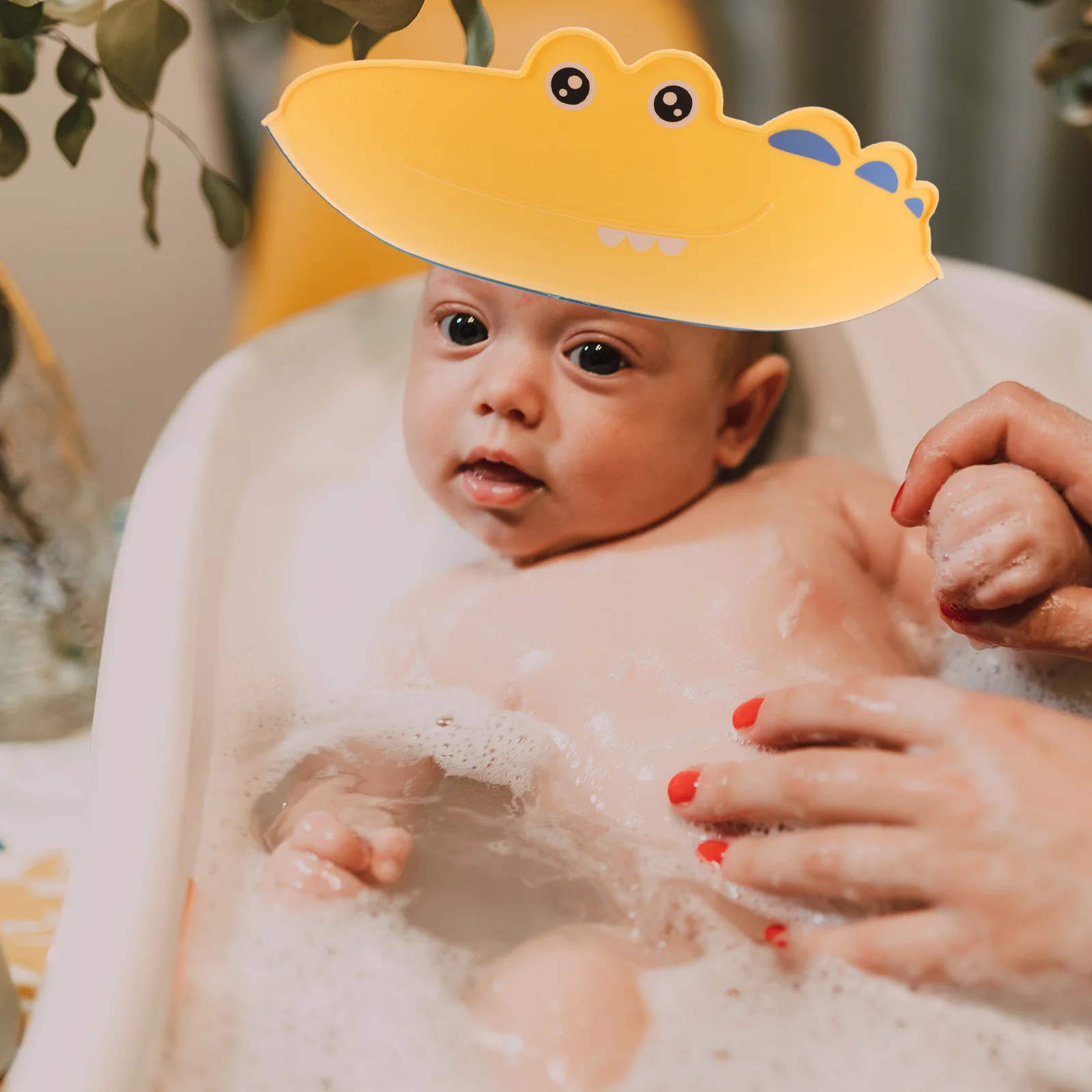 Регулируемая детская шапочка для душа для малышей, водонепроницаемая защита для мытья волос, мягкий козырек для ванны, шапка для защиты глаз и ушей, детская шапочка для шампуня 
Регулируемая детская шапочка для душа для малышей, водонепроницаемая защита для мытья волос, мягкий козырек для ванны, шапка для защиты глаз и ушей, детская шапочка для шампуня