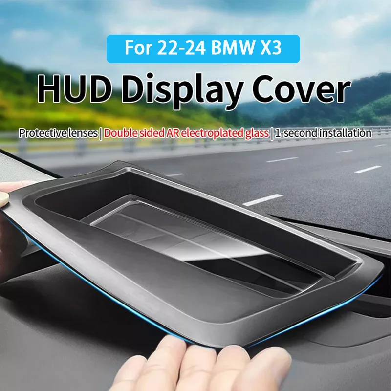 For 2022-2024 BMW X3 Car Hud Display Protective Cover HD Tempered Glass Anti Reflection Head Up Screen Dustproof Accessories
For 2022-2024 BMW X3 Car Hud Display Protective Cover HD Tempered Glass Anti Reflection Head Up Screen Dustproof Accessories