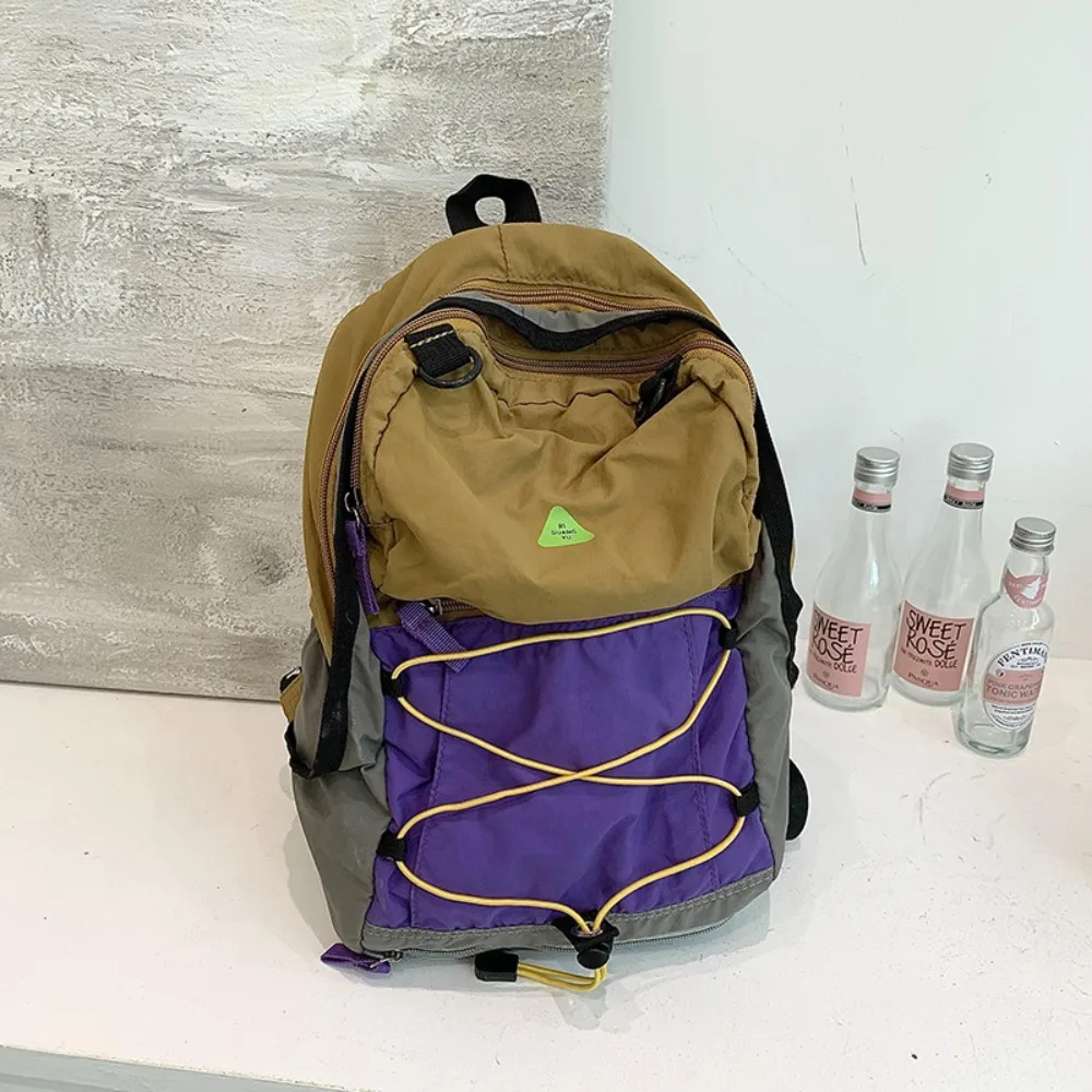 Outdoor Backpacks Color - Blocked Lightweight Backpacks for Boy and Girl Students Perfect for Hiking Traveling and Trekking
Outdoor Backpacks Color - Blocked Lightweight Backpacks for Boy and Girl Students Perfect for Hiking Traveling and Trekking