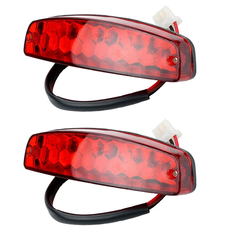 2X ATV 12V 3 Wire Brake Stop Light License Taillight Red For ATV Off Road Motorcycle Signal Lamp Accessories Car Lights
2X ATV 12V 3 Wire Brake Stop Light License Taillight Red For ATV Off Road Motorcycle Signal Lamp Accessories Car Lights