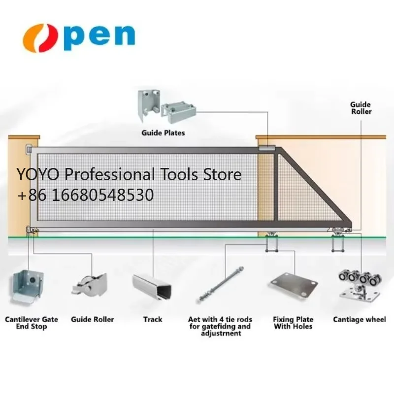 t5s Designed 600kg Cantilever Gate Kits Heavy 8-Wheel Roller for Stainless Steel Sliding Door Modern Style
t5s Designed 600kg Cantilever Gate Kits Heavy 8-Wheel Roller for Stainless Steel Sliding Door Modern Style