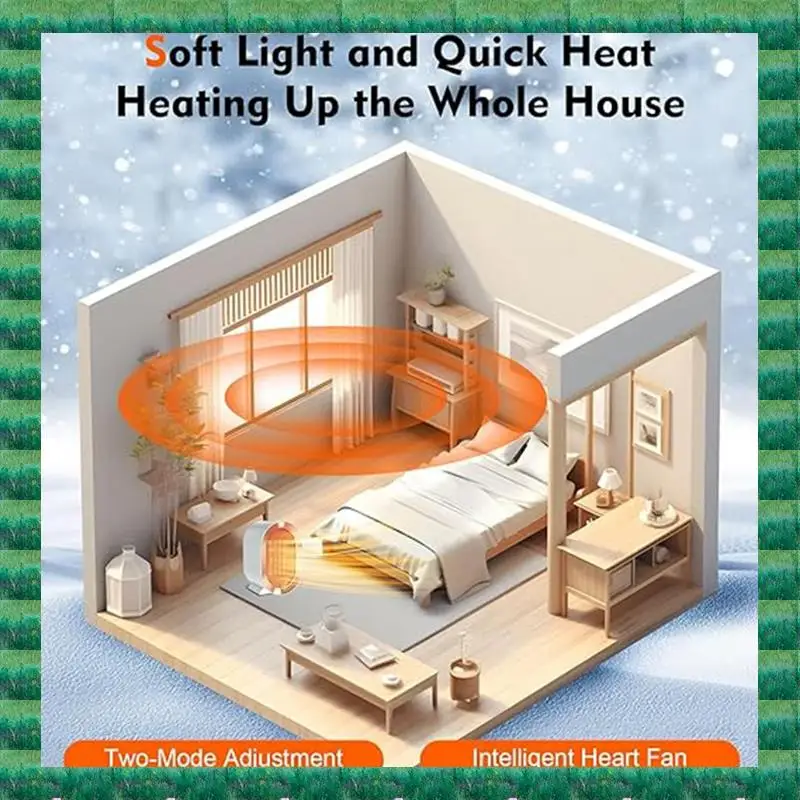 B76A 1200W Desktop Electric Heater Mini Portable Heating Fan Home Office PTC Heating Warm Air Blower Warmer EU Plug Dura
B76A 1200W Desktop Electric Heater Mini Portable Heating Fan Home Office PTC Heating Warm Air Blower Warmer EU Plug Dura