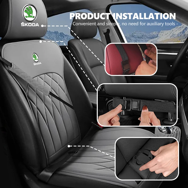 Car Sticker For Skoda For Skoda Car Seat Cover Leather Breathable Non-slip Seat Cushion S Kodiaq Octavia 2 3 Yeti Karoq Rapid Fa
Car Sticker For Skoda For Skoda Car Seat Cover Leather Breathable Non-slip Seat Cushion S Kodiaq Octavia 2 3 Yeti Karoq Rapid Fa