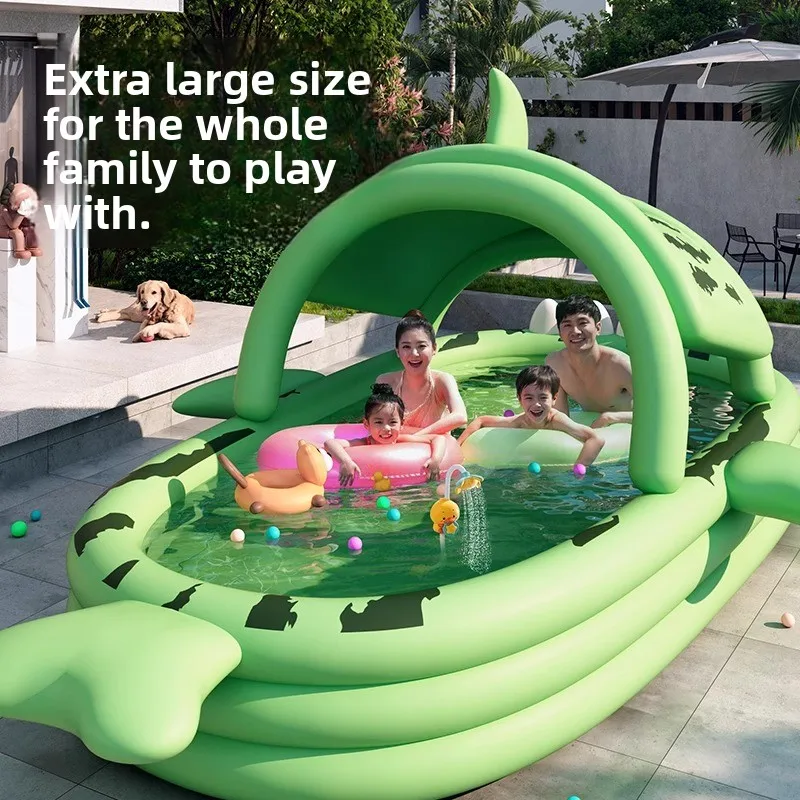 Shark Inflatable Swimming Pool Household Bath Play Pool Outdoor Large Adult Play Pool Yard
Shark Inflatable Swimming Pool Household Bath Play Pool Outdoor Large Adult Play Pool Yard
