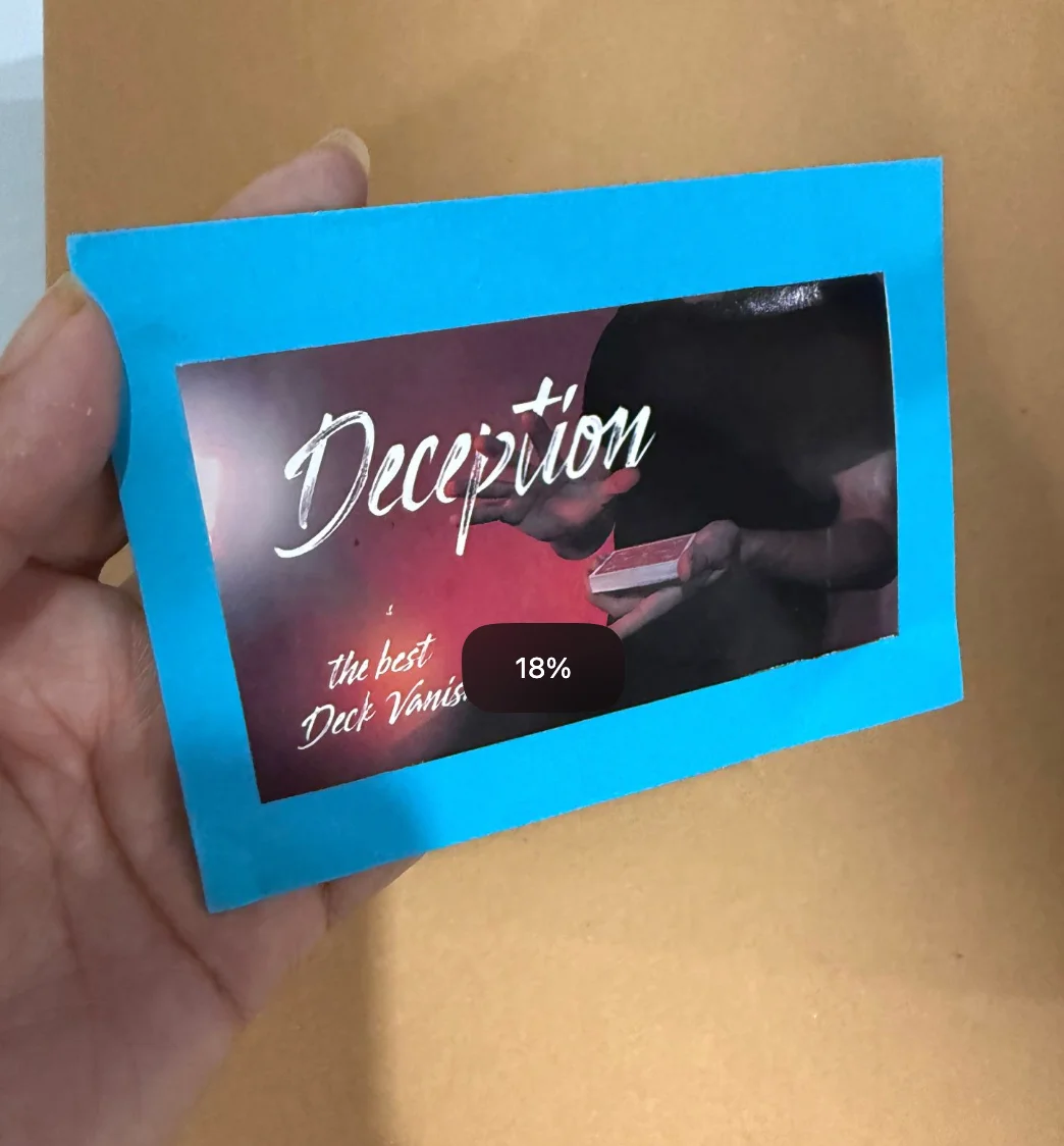 Deception by Ilya Melyukhin lose-Up Mentalism Magic Trick, Stunning Interactive Illusion, Perfect for Beginners & Professionals
Deception by Ilya Melyukhin lose-Up Mentalism Magic Trick, Stunning Interactive Illusion, Perfect for Beginners & Professionals