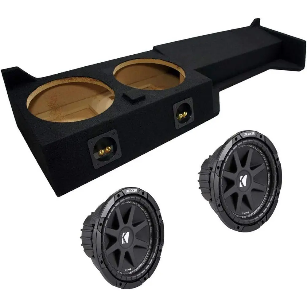 Compatible with Nissan rontier 05-19 Crew Cab Truck Dual 10" Kicker C10 Subwooer Sub Box Enclosure 600 Watts Peak
Compatible with Nissan rontier 05-19 Crew Cab Truck Dual 10" Kicker C10 Subwooer Sub Box Enclosure 600 Watts Peak
