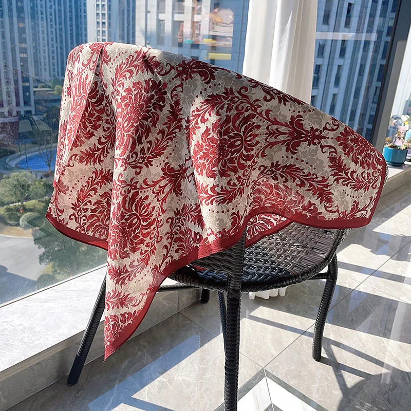 Bohemia Style 100% Silk Scarf Neckerchief Women Ladies Fashion Neck Head hair Scarves Square 65x65CM
Bohemia Style 100% Silk Scarf Neckerchief Women Ladies Fashion Neck Head hair Scarves Square 65x65CM