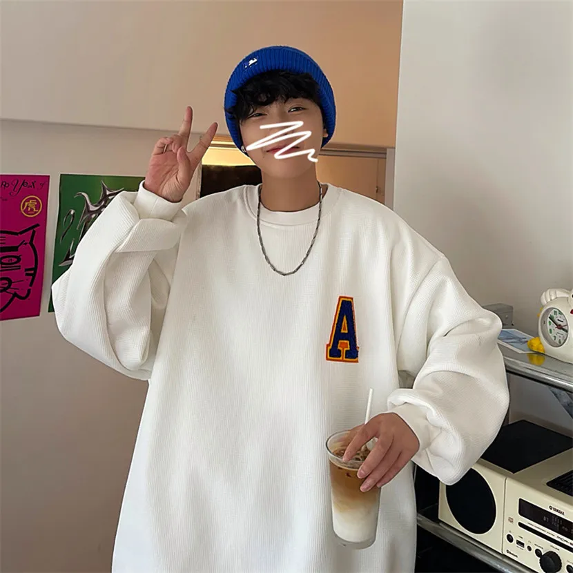 Vintage Heavyweight Hoodie Spring Autumn Men's American Style Loose Fit Printed round Neck Sweatshirt Casual Fashion
Vintage Heavyweight Hoodie Spring Autumn Men's American Style Loose Fit Printed round Neck Sweatshirt Casual Fashion