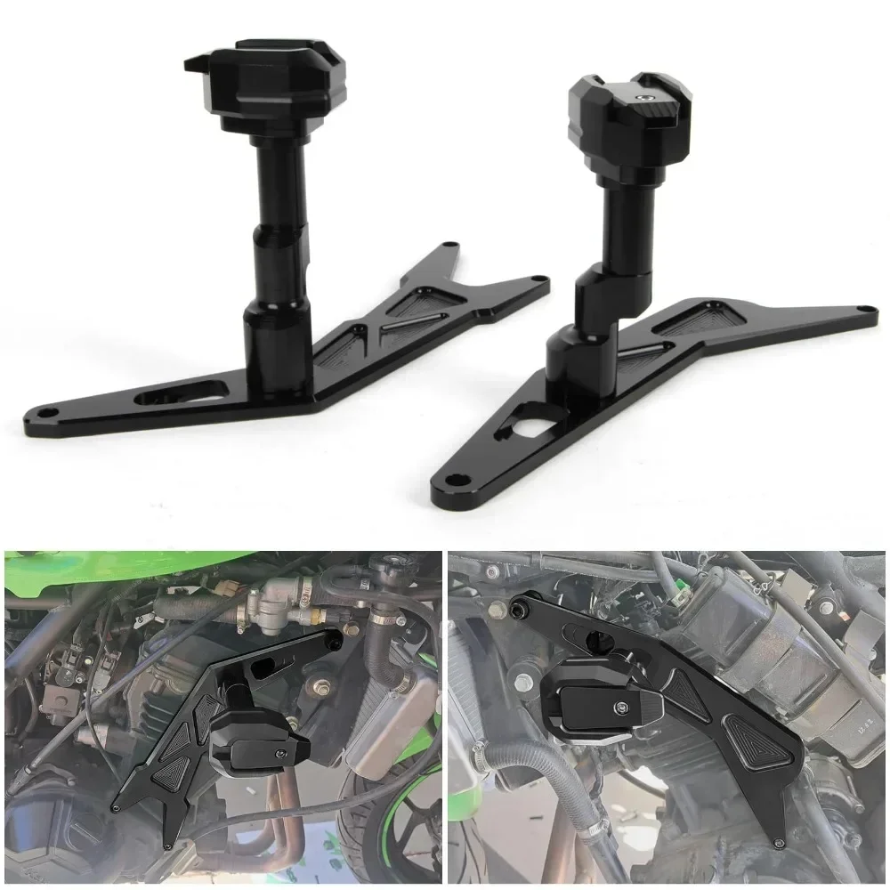 Motorcycle CNC Frame Sliders - Engine Guard Bodywork Fairing Falling Protection for Kawasaki Ninja 300 250 2013-2018 Accessories
Motorcycle CNC Frame Sliders - Engine Guard Bodywork Fairing Falling Protection for Kawasaki Ninja 300 250 2013-2018 Accessories