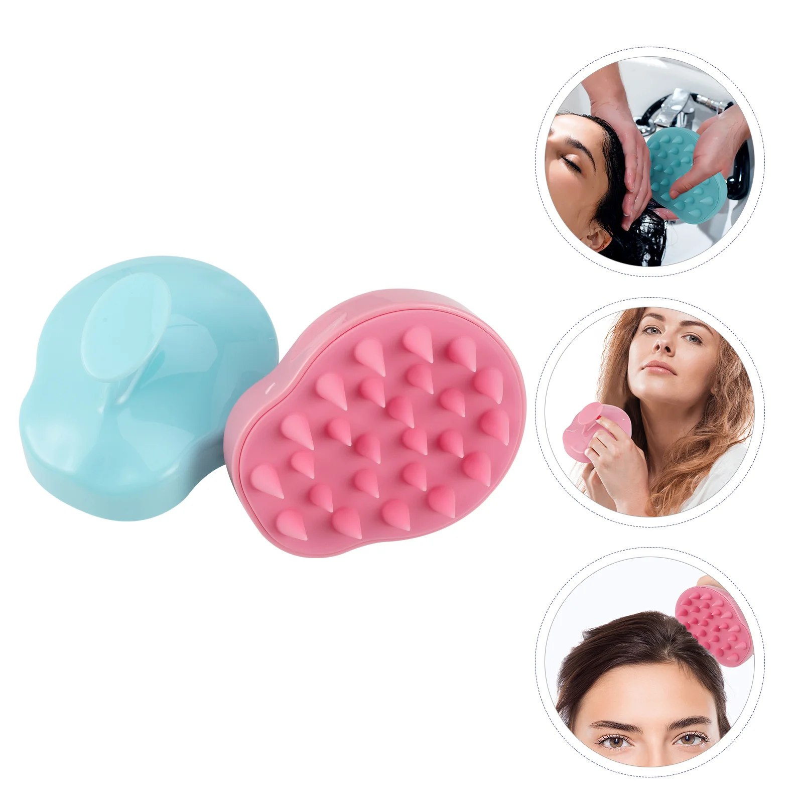 2pcs Silicone Shampoo Brush PP TPE Material Deep Hair Cleansing Scalp Massage Promoting Natural Growth Safe Durable Long Use 
2pcs Silicone Shampoo Brush PP TPE Material Deep Hair Cleansing Scalp Massage Promoting Natural Growth Safe Durable Long Use