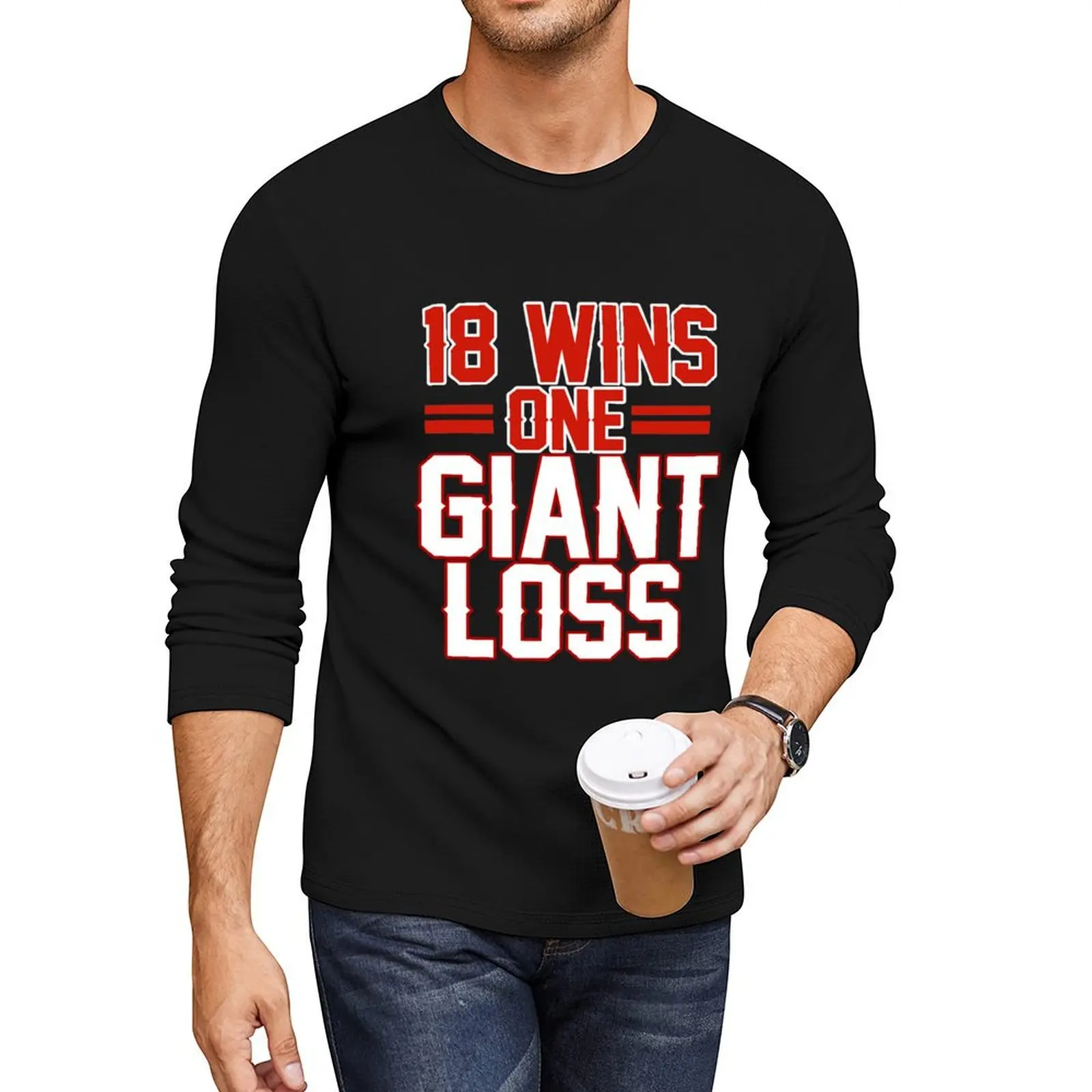 18 WINS 1 GIANT LOSS NEW YORK ФУТБОЛЬНАЯ ФУТБОЛКА Длинная футболка винтажная футболка винтажная одежда мужская одежда
18 WINS 1 GIANT LOSS NEW YORK ФУТБОЛЬНАЯ ФУТБОЛКА Длинная футболка винтажная футболка винтажная одежда мужская одежда