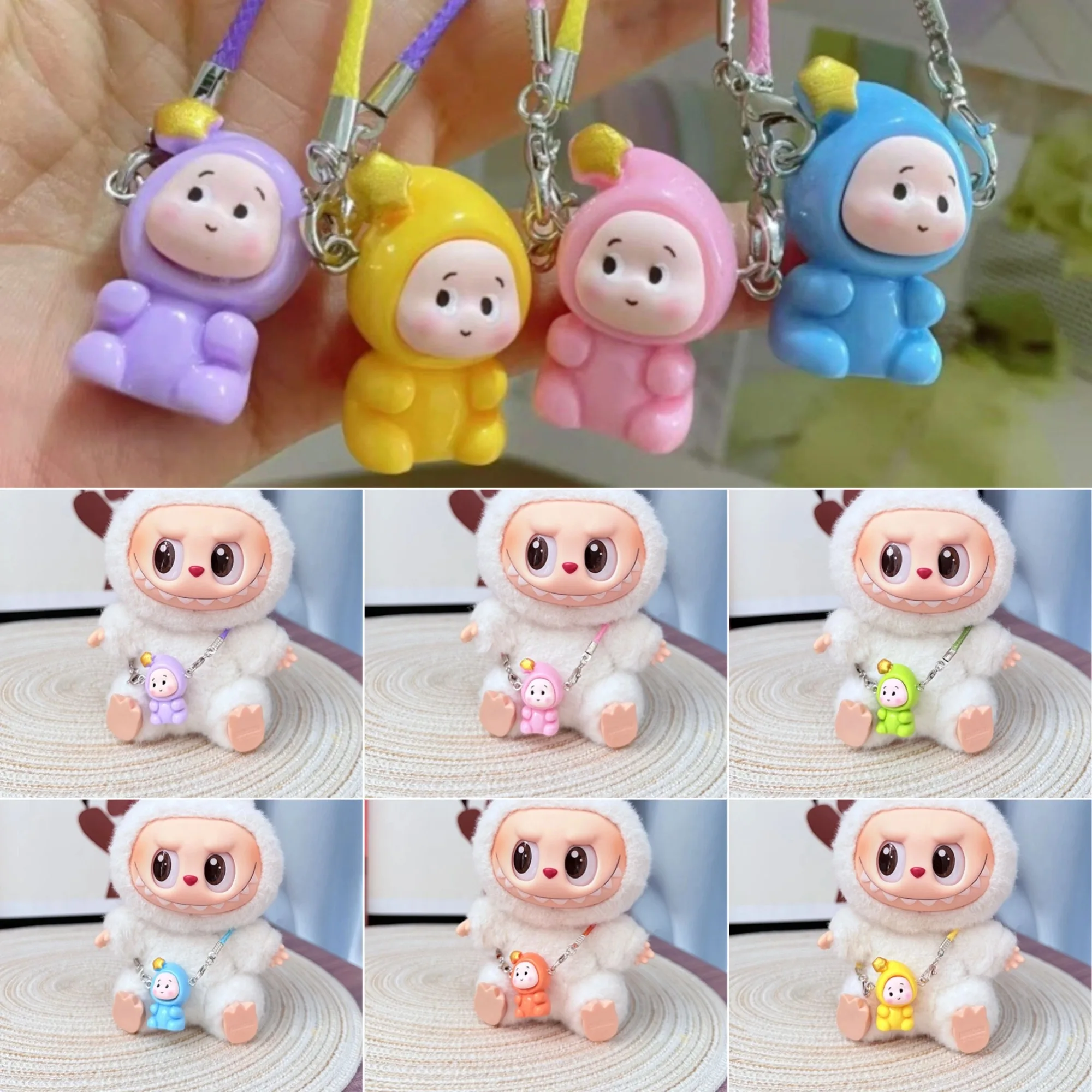 Labubu I II III Idol Dolls Colorful Star Pajama Doll Model DIY Crossbody Bag 15/17cm Sitting Party Accessories DIY Gifts
Labubu I II III Idol Dolls Colorful Star Pajama Doll Model DIY Crossbody Bag 15/17cm Sitting Party Accessories DIY Gifts