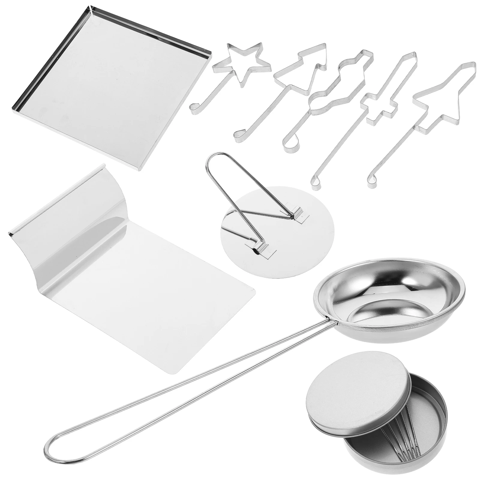 Korean Sugar Candy Making Mold Cookie Maker Baking Tools Set Various Shapes Stainless Steel Easy Clean Safe Material Christmas
Korean Sugar Candy Making Mold Cookie Maker Baking Tools Set Various Shapes Stainless Steel Easy Clean Safe Material Christmas