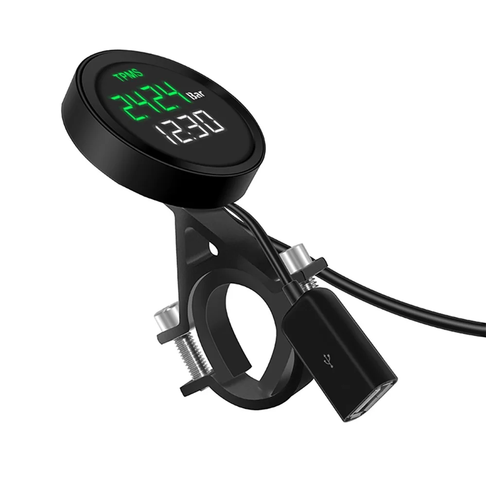 New K33 TPMS Motorcycle With QC 3.0 Fast Charging USB Output Tire Air Pressure Temperature Monitoring System Touch Screen
New K33 TPMS Motorcycle With QC 3.0 Fast Charging USB Output Tire Air Pressure Temperature Monitoring System Touch Screen