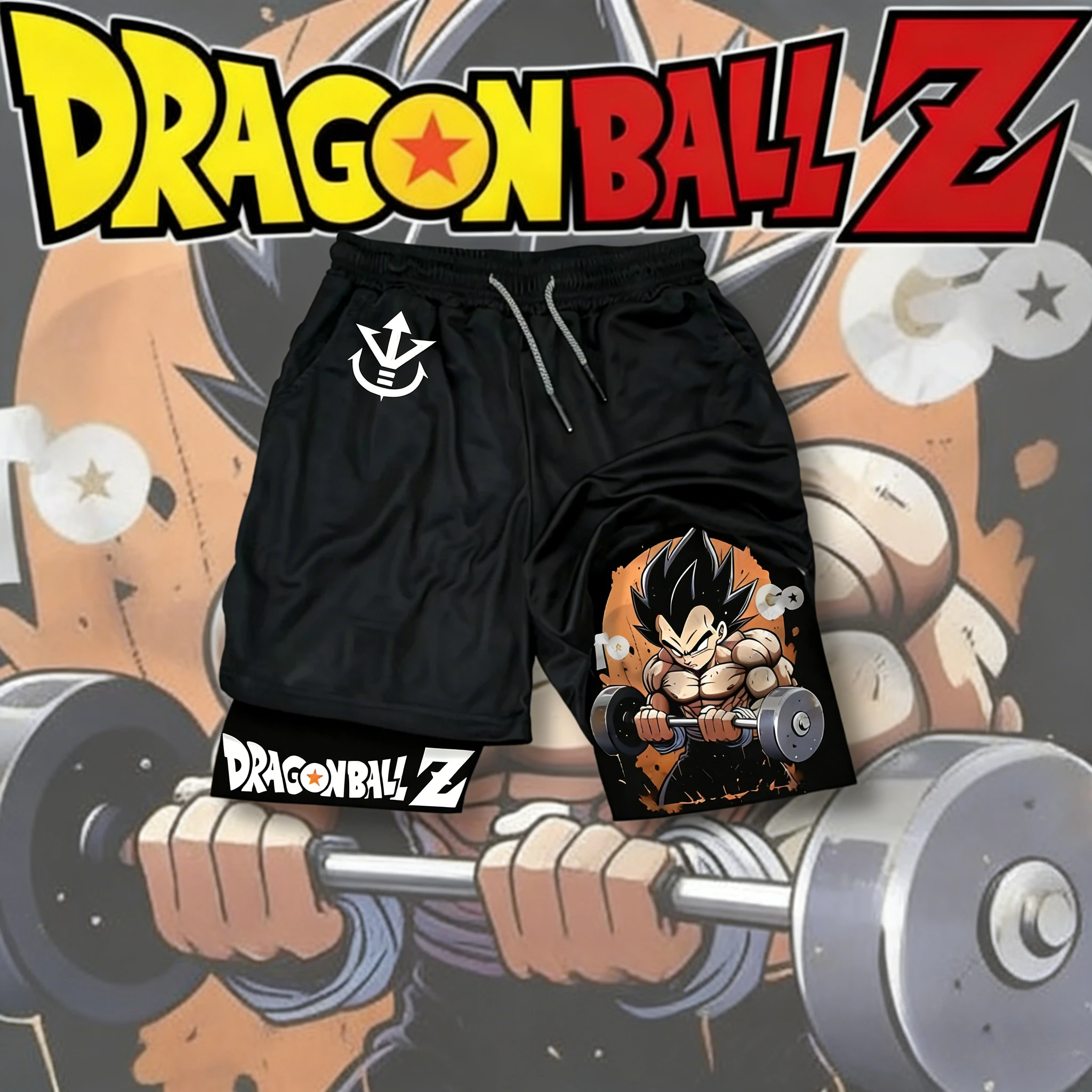 2026 Summer Dragon Ball Vegeta Gym 2-in-1 Shorts 100% Cotton Oversized Fitness Retro Streetwear Unisex for Adults Kids
2026 Summer Dragon Ball Vegeta Gym 2-in-1 Shorts 100% Cotton Oversized Fitness Retro Streetwear Unisex for Adults Kids