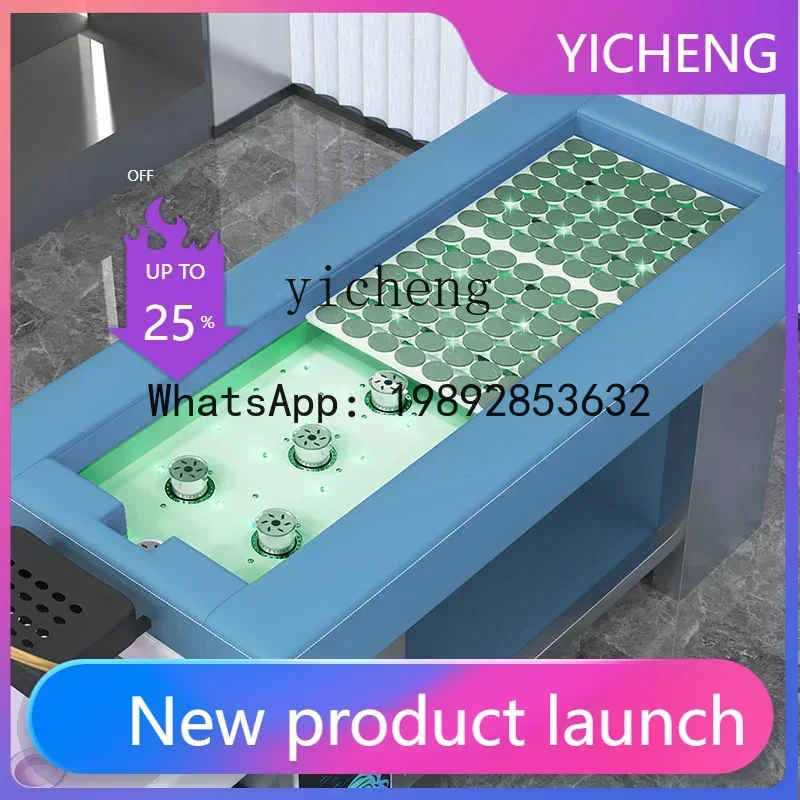 All-Steel Moxibustion Head Therapy Bed Constant Temperature Water Circulation Fumigation Thai Shampoo Chair
All-Steel Moxibustion Head Therapy Bed Constant Temperature Water Circulation Fumigation Thai Shampoo Chair