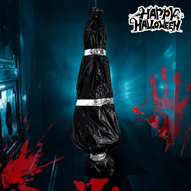 Halloween Decor Lifelike Dead Body Prop Fake Corpse in Bag Scary Haunted House DIY Assembly Terrifying Yard Display Essential
Halloween Decor Lifelike Dead Body Prop Fake Corpse in Bag Scary Haunted House DIY Assembly Terrifying Yard Display Essential
