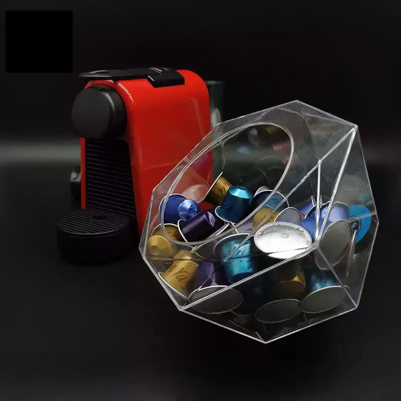 Transparent Polygon Elegant Coffee Pods Holder For Nespresso Vertuoline Capsule,Coffee Capsule Storage Cans Display Box
Transparent Polygon Elegant Coffee Pods Holder For Nespresso Vertuoline Capsule,Coffee Capsule Storage Cans Display Box