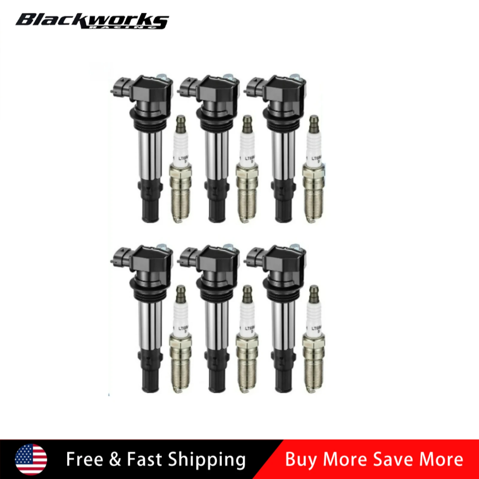 12583514 12613051 12613057 12629037 921-2075 50136 6× UF375 Ignition Coils and 6× Spark Plugs for 2009 GMC Acadia 3.6L V6
12583514 12613051 12613057 12629037 921-2075 50136 6× UF375 Ignition Coils and 6× Spark Plugs for 2009 GMC Acadia 3.6L V6