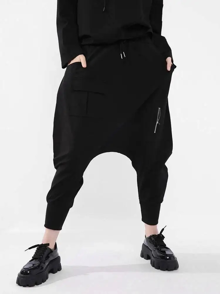 Black Waist High Elastic Split Joint Long Harem Trousers New Loose Fit Pants Women Fashion Spring Autumn 2026 X1WQ
Black Waist High Elastic Split Joint Long Harem Trousers New Loose Fit Pants Women Fashion Spring Autumn 2026 X1WQ