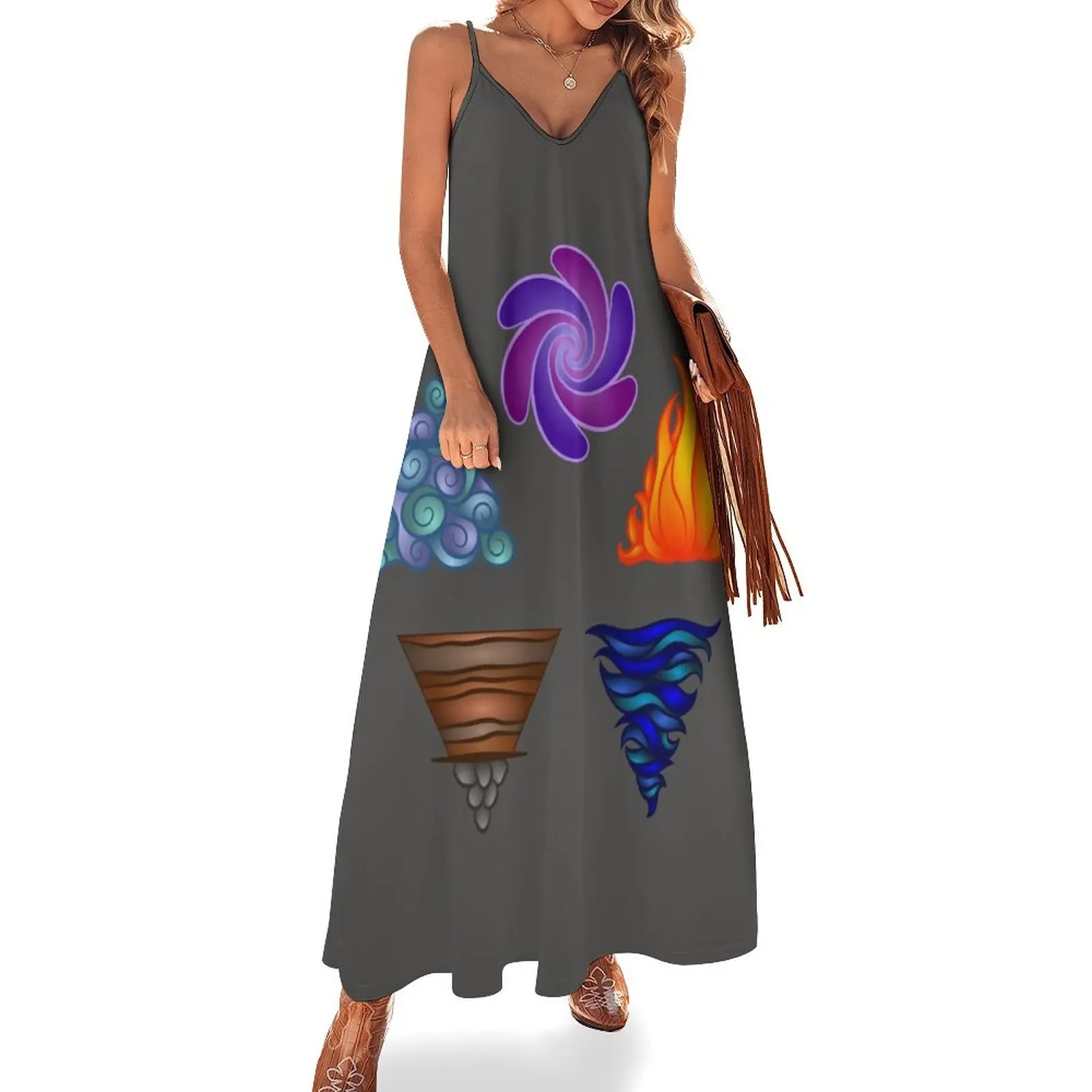 Five Elements Sleeveless Dress women's summer clothing 2025 Long dresses Bride dresses
Five Elements Sleeveless Dress women's summer clothing 2025 Long dresses Bride dresses