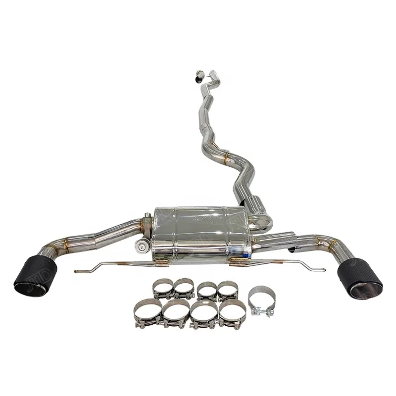 JTLD High Performance Stainless Steel Valvetronic Exhaust Catback For BMW G20 330 2.0T Exhaust System
JTLD High Performance Stainless Steel Valvetronic Exhaust Catback For BMW G20 330 2.0T Exhaust System