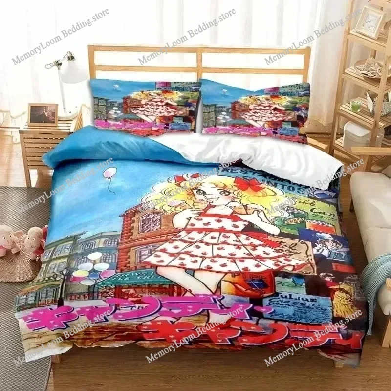 3D Printed Anime Manga Candy Candy Bedding Set Boys Girls Twin Queen Size Duvet Cover Pillowcase Bed Kids Adult Home Textile
3D Printed Anime Manga Candy Candy Bedding Set Boys Girls Twin Queen Size Duvet Cover Pillowcase Bed Kids Adult Home Textile