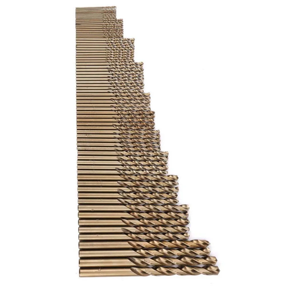 M35 Cobalt Material M35 Cobalt Drill Bit Set Twist Drill Bit HSS Drill Bit HSS-CO Twist Drills High Precision Grinding
M35 Cobalt Material M35 Cobalt Drill Bit Set Twist Drill Bit HSS Drill Bit HSS-CO Twist Drills High Precision Grinding