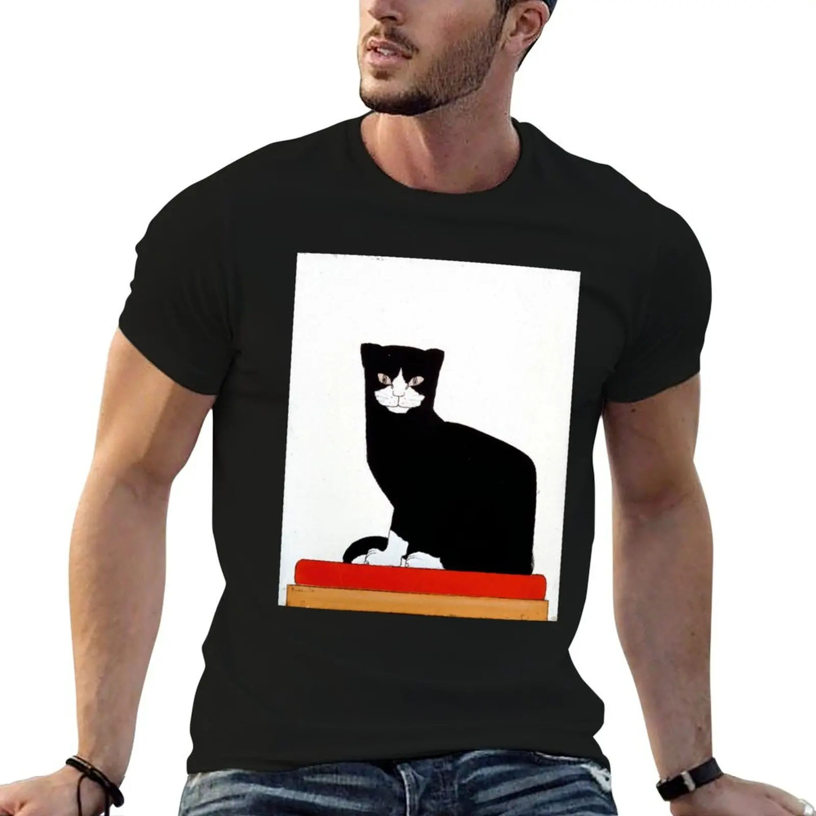 The Cat by Bart van der Leck T-Shirt printed t shirts for man t shirts for man graphic funny T-Shirt
The Cat by Bart van der Leck T-Shirt printed t shirts for man t shirts for man graphic funny T-Shirt